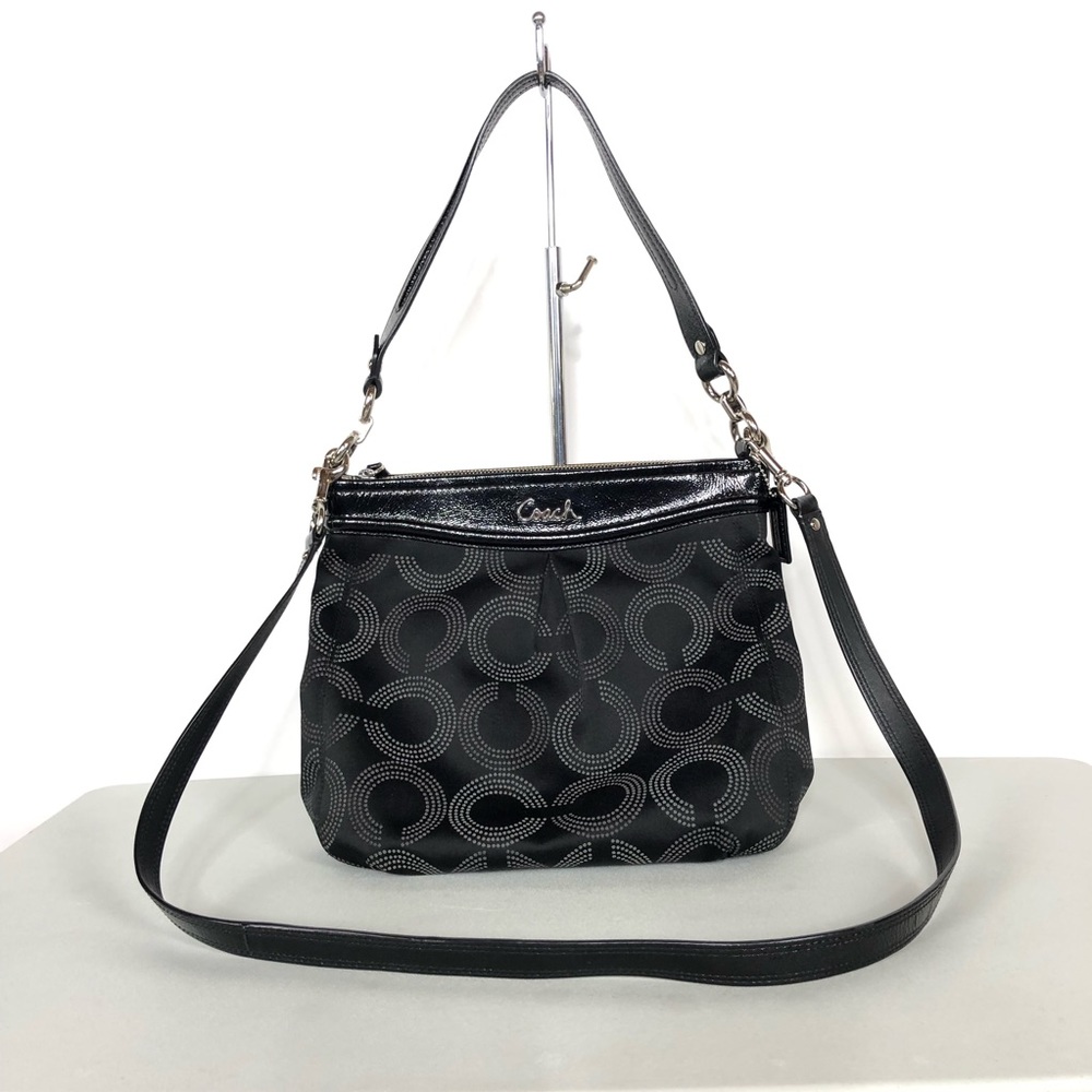 Coach Ashley Dotted Hippie bag purse